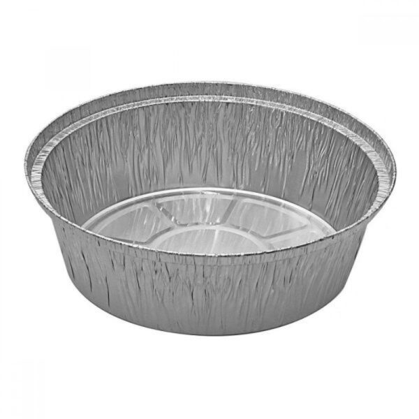 Caserola aluminiu rotunda, O230mm, S 803, 400 buc/bax