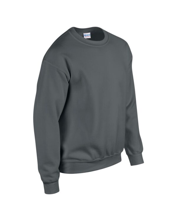 Tricou Heavy blend la baza gatului, maneca lunga, gri, S-2XL