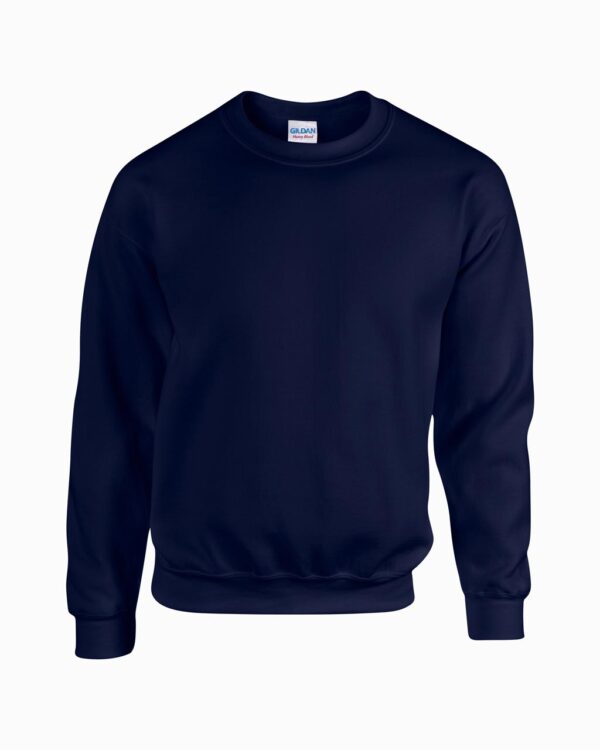 Tricou Heavy blend la baza gatului, maneca lunga, navy, S-2XL