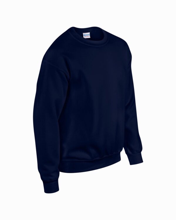 Tricou Heavy blend la baza gatului, maneca lunga, navy, S-2XL