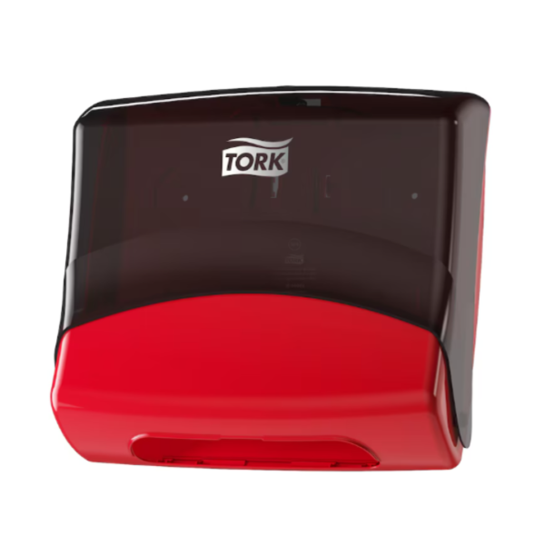 Dispenser de lavete pliate Tork, rosu
