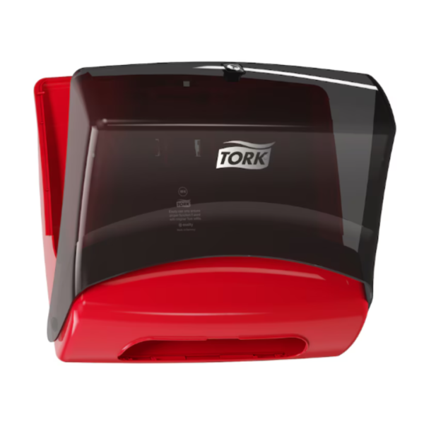 Dispenser de lavete pliate Tork, rosu